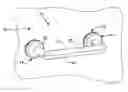 Fig. 01 - Removably attachable shower bar