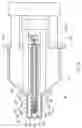 Fig. 10 - Device for operating gas in vacuum or low-pressure environment and for observation of the operation