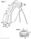 Fig. 02 - Golf bag with removable wheels
