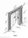 Fig. 02 - Universal door striker plate that permits continuous adjustment