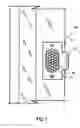 Fig. 04 - Universal door striker plate that permits continuous adjustment