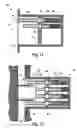 Fig. 10 - Universal door striker plate that permits continuous adjustment