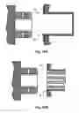 Fig. 14 - Universal door striker plate that permits continuous adjustment