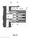 Fig. 17 - Universal door striker plate that permits continuous adjustment