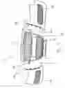 Fig. 02 - Front bumper cover and radiator grille