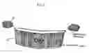 Fig. 03 - Chrome grill for mirror