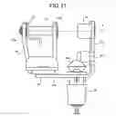Fig. 12 - Latch device for biaxial hinge tailgate