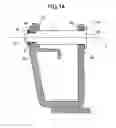Fig. 15 - Latch device for biaxial hinge tailgate