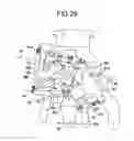 Fig. 28 - Latch device for biaxial hinge tailgate