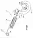Fig. 10 - Adjustable toggle and stop for a furniture mechanism