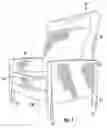 Fig. 02 - Wall-avoiding high leg recliner chair