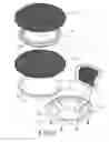 Fig. 02 - Structure of a double-mesh seat of a chair