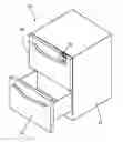 Fig. 01 - Movable divider for a refrigerated drawer