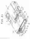 Fig. 22 - Electronic device having device side terminal portion for contact with battery