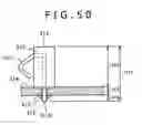 Fig. 40 - Electronic device having device side terminal portion for contact with battery