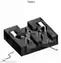 Fig. 06 - Multi-junction waveguide circulator with elements having no discontinuities