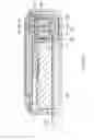 Fig. 12 - Cartridge with capping mechanism for use in a mobile device