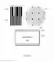 Fig. 47 - Mobile telecommunication device with a printhead and single media feed roller