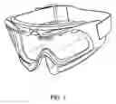 Fig. 02 - Eyewear with an image projected off of an unassisted eyewear lens to the user