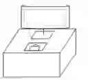 Fig. 01 - Deployable projection screen