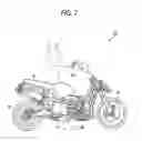 Fig. 08 - Motor cycle with fuel cell and stack structure of fuel cell