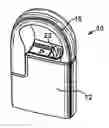 Fig. 01 - Data storage device with self-mating host connector that is insertable into a receptacle formed in a housing of the device