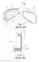 Fig. 02 - Golf club head having a connecting structure for a high degree of flexibility