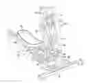 Fig. 01 - Adjustable stride elliptical motion exercise machine and associated methods