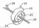 Fig. 01 - Medical port device, kit and associated method