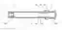 Fig. 01 - Cylindrical pushrod for needle-retracting safety injector and the needle-retraction controllable safety injector