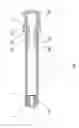 Fig. 02 - Cylindrical pushrod for needle-retracting safety injector and the needle-retraction controllable safety injector