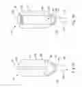 Fig. 48 - Disposable absorbent articles having multiple absorbent core components including replaceable components