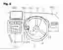Fig. 10 - Attachment structure for remote controller