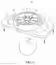 Fig. 09 - MANUAL FRUIT SLICER WITH INTERCHANGEABLE CUTTING AND CORING DISKS