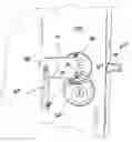 Fig. 01 - Lock and Carry System and Device for Doors