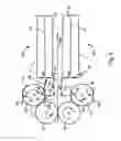 Fig. 05 - Devices for storing a blanket to be exchanged on a cylinder of a printing machine