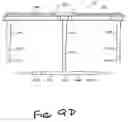 Fig. 13 - Portable light weight desk enabling multiple user positions