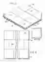 Fig. 03 - Flooring components and unitary permanent floor constructed therefrom