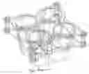 Fig. 01 - Recessed passage combustion engine intake structure and working process