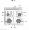 Fig. 12 - Apparatus for ventilation in a radiation gas range