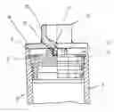 Fig. 01 - Protective cap for a sealing stopper in a collecting vessel of a condenser