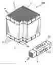 Fig. 01 - Bonding method of ceramic honeycomb structure