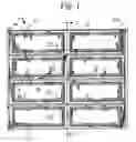 Fig. 02 - Frameless garage door panel section and garage door assembly incorporating same