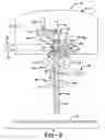 Fig. 09 - Continuous casting of reactionary metals using a glass covering