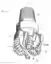 Fig. 01 - Angular offset PDC cutting structures
