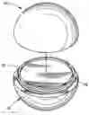Fig. 01 - Spherical container with lid insert