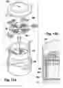 Fig. 13 - Device and method for removing solids and liquids from a pot