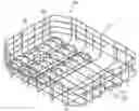 Fig. 01 - Dishwasher with slip-preventing device for bowl