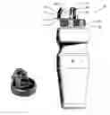 Fig. 01 - Bottle with multi-fold protective cover and leak-proof closure device