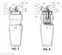 Fig. 08 - Bottle with multi-fold protective cover and leak-proof closure device